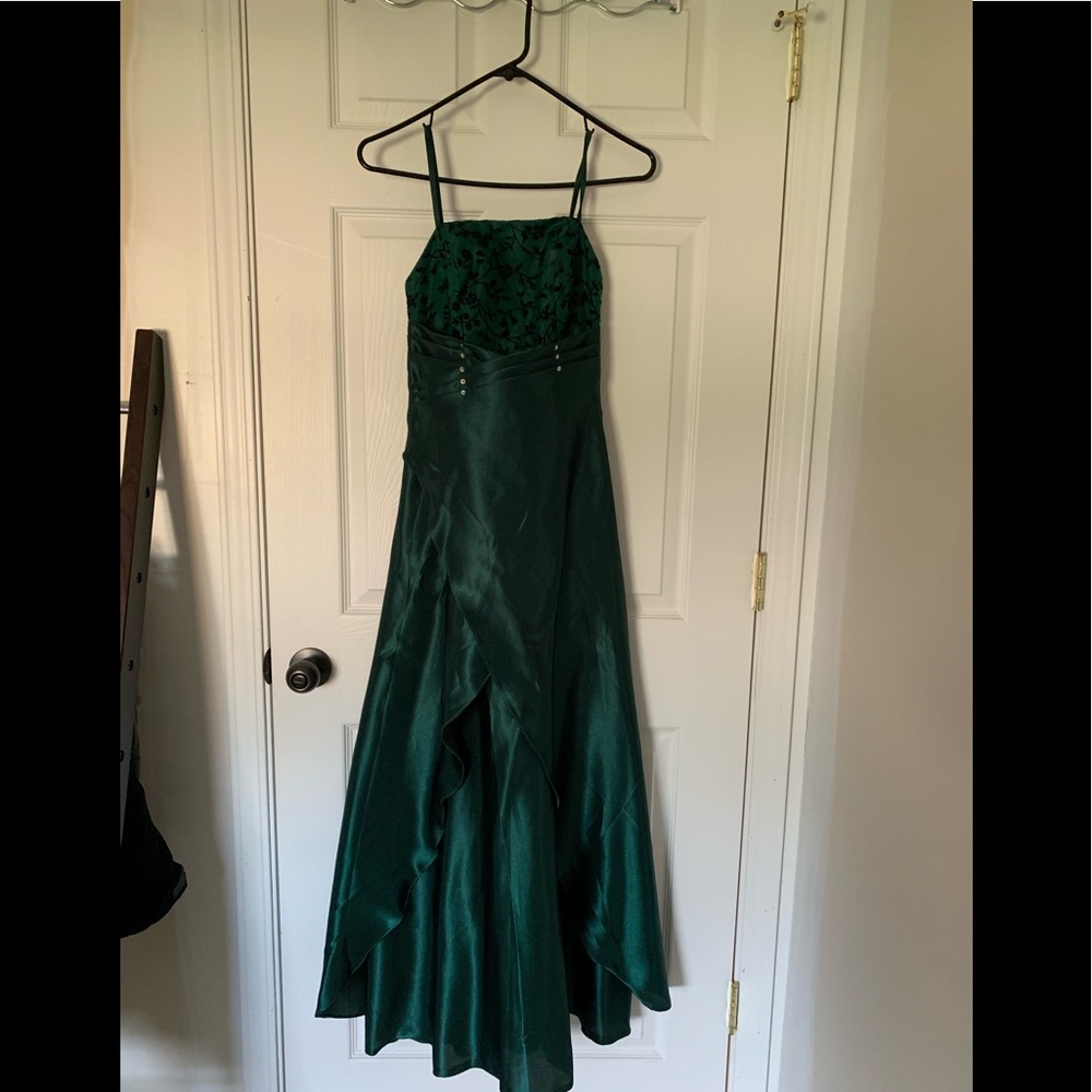 Green prom dress
